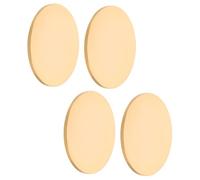 WEKADRIN 4pcs Round Copper Stamping for Plier Seal Engraving Metal Discs for Hand-Operated Crafting Precision Marking Blanks for Jewelry and DIY Projects