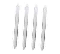 WEKADRIN 4Pcs Silver Car Bumper Corner Guard Strips Collision Rubber Protectors with Strong Adhesive for Scratch Prevention Vehicle Bumpers and Trim