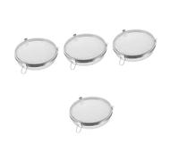WEKADRIN 4pcs Stainless Steel Dishwasher Basket with Mesh Construction Quick Drying Cutlery Organizer for Kitchen Utensils Holder Suitable for Baking Tools Storage and Housewarming Gift