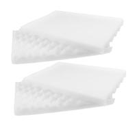 WEKADRIN 4pcs Wave Shape Sponge Pads for Baking Fondant Cake Drying and Shaping Tool White Cushions for Sugar Flowers and Gum Paste at Home
