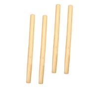 WEKADRIN 4pcs Wooden Handles Long Hardwood Replacement for Garden Tools Lightweight Wood Handles for Sickles Hoes and Weeding Tool Replacements