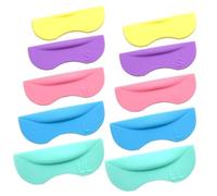 WEKADRIN 5 Pairs Silicone Eyelash Lift Pads Lash Perming Curler Tool Safe Skin Friendly Perming Supplies for Professional and Home Use