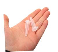 WEKADRIN 500pcs Centrifuge Tubes with Screw Caps Scientific Test Tubes for Molecular Biology Clinical Chemistry Sample Storage and Precision Experiments
