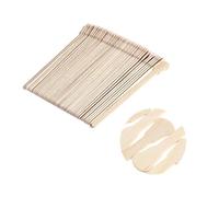WEKADRIN 500pcs Hair Removal Stick Wooden Waxing Spatulas Disposable for Wax Spatula for Waxing Use in Facial Mask Application