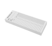 WEKADRIN 50pcs Blank Vintage Library Card Bookmarks for Reading List Tracking Paper Page Markers for Students Teachers Book Lovers Sturdy No Hole Literary Back to School Supplies