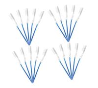 WEKADRIN 50Pcs Disposable Soft Bristle Teeth Brushes for Travel and Hotel Use Portable Flexible Oral Care Tool Easy Rinse and Hygienic Tooth Cleaning Blue and Pack