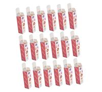 WEKADRIN 50pcs DIY Lipstick Case Paper Packaging Boxes for Lip Gloss and Lip Balm Storage Simple Patterned Lightweight Cosmetic Wrapping Boxes for Elegant Small Perfume and Ornament Holder