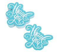 WEKADRIN 50pcs Mini Thank You Cards with Envelopes for Small Business Owners and Online Retailers Thick Cardstock Gratitude Notes Unique Shape Appreciation Cards for Customer Orders and
