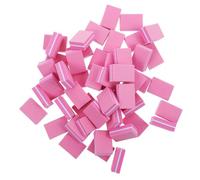 WEKADRIN 50pcs Pink Mini Nail File Buffer Block Sponge Acrylic Nail Buffering Tools Fingernail Files for Manicure and Polishing at Home or Salon Use