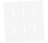 WEKADRIN 50Pcs Ultra-thin Single Sided Tape for Scrapbooking Supplies Clear Self-adhesive Sticky Sheets for Crafts DIY Card Making Photo Albums Wear-resistant and Easy to Cut