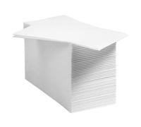 WEKADRIN 50pcs White Napkins Bulk Napkins for Wedding Party Paper Paper White Dinner Dust-Free Party Serviettes Catering Cloth