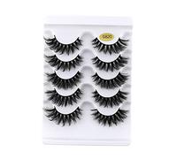 WEKADRIN 5pairs Eyelash Extensions False Eyelashes for Women Natural Look Makeup Lashes Eyelure