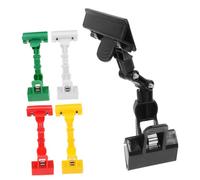 WEKADRIN 5Pcs Adjustable Rotatable Double-Head Sketch Clip Painting Clamps for Artists Students and Office Use Multifunctional Paper Holder for Easels Drawing Boards and Copy Holding