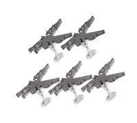 WEKADRIN 5pcs Nail Art Practice Stand Magnetic Nail Art Tool Fingernail Display Stand Press on Display Holder Press on Organizer Holder for Painting Black