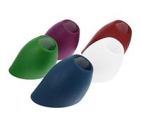 WEKADRIN 5pcs Plastic Horseshoe Lampshades Replacement Table Lamp Covers with Center Easy Install for Floor Lamps Chandeliers Wall Lights Multi Color DIY Home Lighting Upgrade