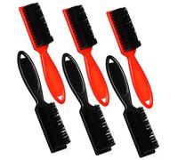 WEKADRIN 6 Pcs Barber Cleaning Brushes with Nylon Bristles Comfortable Handle Hair Clipper Tools for Hair Salon Beard and Haircut Maintenance Men S Styling
