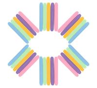 WEKADRIN 60pcs Compressed Facial Sponges Pva Face Cleansing Pads Water-expandable Soft Exfoliating Makeup Removal Sponges for Women Estheticians Travel-ready Reusable Skincare Tool