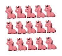 WEKADRIN 60pcs Cute Horse Zodiac Animal Nail Charms for DIY Manicure Kawaii Resin Nail Decorations with Artistic Zodiac Designs