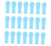 WEKADRIN 60pcs Silicone Ear Spoon Tips Replacement Covers Flexible Soft Ear Wax Removal Accessories for Teenagers and Adults Skin-Friendly for Home Office and Outdoor Use