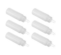 WEKADRIN 6Pcs Animal Nursing Bottles for Young Livestock Feeding Lamb Calf Pig Sheep Pet Feeder Containers with Capacity for Farm Use