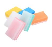 WEKADRIN 6pcs Baby Tactile Sensory Sponge Brushes Set, Soft Infant Scalp Scrubber and Gentle Exfoliating Bath Tools for Toddler Body Massage and Early Childhood Sensory Stimulation