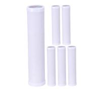WEKADRIN 6pcs Blank DIY Kaleidoscope Paintable Craft Kit for Preschool Educational Imagination Fine Motor Skills and Learning