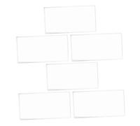 WEKADRIN 6pcs Clear Money Collection Box for Commemorative Banknotes Versatile and Elegant Currency Holders for Collectors for Display and Storage