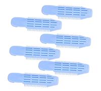 WEKADRIN 6pcs Hair Root Curlers and Women Hair Clips Volumizing Styling Rollers for DIY Curly Hairstyles, Blue Wave Hairdressing Tools Suitable for Home and Travel Use