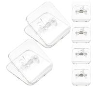 WEKADRIN 6pcs Puppy Pad Holder Wall-Mounted Dog Pee Pad Clip Adhesive for Indoor Potty Training Suitable for Puppy Essentials