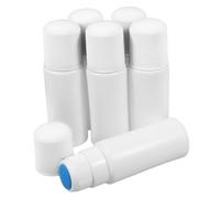 WEKADRIN 6pcs Sponge Head Wiping Bottle Portable Leakproof Empty Travel Bottles for Liniments Cosmetic Applicator Plastic Container