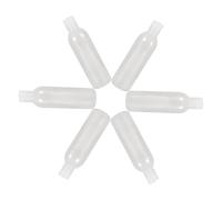 WEKADRIN 6pcs Transparent Press Lid Travel Bottles Portable Empty Cosmetic Containers for Shampoo Lotion Leak Refillable Dispensers Compact and Odorless for Outdoor Use