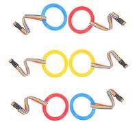 WEKADRIN 6pcs Walking Rope Durable Lost Leash for Preschool Safety and Group Care with Bright Handles for Easy Supervision