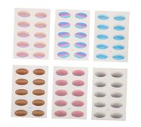 WEKADRIN 6sheets Eyeshadow Stickers for Women Gradient Eye Makeup Temporary Sticker for Summer Outdoor Activities Party Festival Accessories