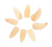 WEKADRIN 8 Pcs Guzheng Playing Protective Nails for Beginners Finger Picks with Rounded Corners Comfortable Fingertip Protection Covers for Guzheng Practice and Performance