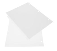 WEKADRIN 8 Sheets White Binder Dividers with Tabs Page Index Separators for Notebooks and Planners Aesthetic Dividers for Organizing Reports Presentations and Study Materials