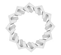 WEKADRIN 800pcs Heavy-duty Iron Wire Cage Clips for Small Animals Secure Escapeproof Buckle Fasteners for Bird Chicken Rabbit Cat Dog Pet Cage Assembly Compact Space-saving Metal Bird Clasp