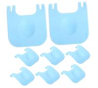 WEKADRIN 8pcs Small Animal Cage Fastening Clips for Rabbits and Hamsters Secure Wire Cage Buckles with Quick Installation Stable Connection Reliable Security for Small Pet Enclosures