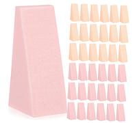 WEKADRIN 96Pcs Makeup Sponge Set Diamond Shape Soft Cosmetic Sponges for Powder Cream and Liquid for Foundation Blush and Contouring for Makeup Enthusiasts and Professionals