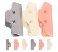 WEKADRIN 9pcs Large Diamond Art Edge Clips for DIY Crafts Painting Sturdy Plastic Clamps for Quilting Embroidery Multipurpose Snack Storage Sealing Clips Lightweight Fixing Tools for Canvas