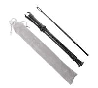WEKADRIN Abs Soprano Recorder German Style Treble Flute for Students Smooth Surface Musical Instrument for Beginners Boys