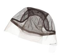 WEKADRIN Adjustable Breathable Mesh Wig Cap Lace Front Dome Style Deep Brown 2-pack for Wig Making and Comfort under