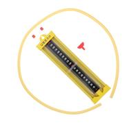 WEKADRIN Alloy U-tube Pressure Tester Vacuum Manometer Water Column Gauge for Gas Pipeline with Corrosion-resistant Material and High Temperature Resistance