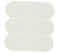 WEKADRIN Aromatherapy Diffuser Cotton Pads 120pcs Refill Oil Absorbent Fibrous Accessories for Essential Oil Necklaces and Home Car Diffusers