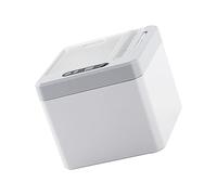 WEKADRIN Automatic Infrared Sensor Toothpick Dispenser Case Grey Touch Pop Up Toothpick Holder for Home Restaurant Bathroom Storage Easy Access and Elegant Design