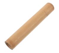 WEKADRIN Bamboo Cigar Tube Humidor Small Single Cigar Travel Case Sealed Moisture-Proof Storage Box with Carbonized Bamboo