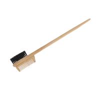 WEKADRIN Bamboo Eyebrow Brush Multi-function Wooden Styling Comb for Eyelashes Temples Makeup Tool with Comfortable Handle for Natural Tidy Look