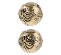 WEKADRIN Baoding Balls Hand Exercise Stress Balls 38Mm Metal Chinese Hand Strengthening for Rehabilitation Training and Muscle Workout 1 Pair for Adult Wellness and Relaxation