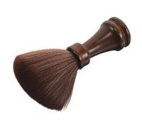 WEKADRIN Barber Neck Duster Brush Ergonomic Wooden Handle Soft Bristle Salon Sweep Brush Efficient Haircut Cleanup Taper Tool Professional Barbers Barbershops