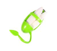 WEKADRIN Bird Cuttlebone Chew Set for Parrots and Budgies with Rack Holder, Natural Calcium Supplement for Parakeets and Cockatiels, 3pcs Pet Supply for Beak Grinding and Feeding