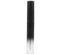 WEKADRIN Black Gradient Lip Gloss Tube Refillable Clear Empty Balm Container for DIY Lipgloss Elegant Cosmetic Packaging for Daily Makeup Parties and Special Events